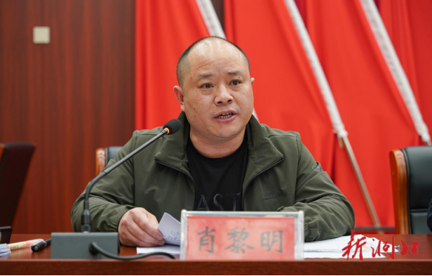 68会上,肖黎明还对当前全县疫情防控各项重点工作进行了安排部署.