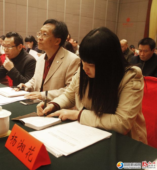 与会人员正在认真记录笔记。