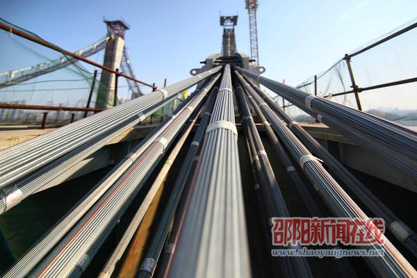 邵阳市桂花大桥初具雏形 预计6月底前建成通车(图3)