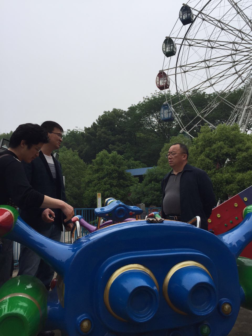 邵阳市质监局开展“五一”节前客运索道和大型游乐设施安全督查(图5)