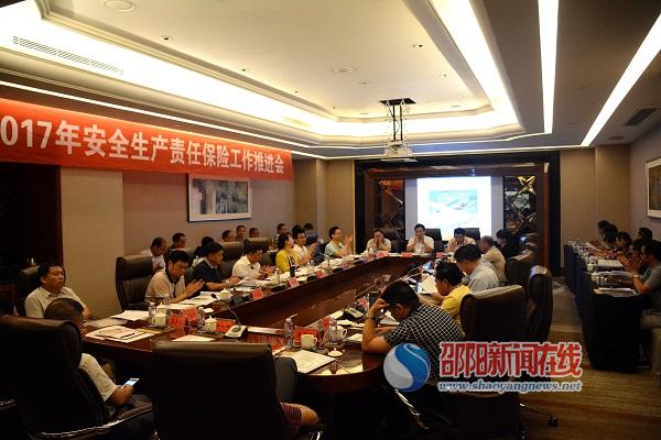 邵阳市召开2017年安全生产责任保险工作推进会(图1)