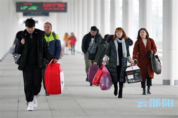2019春运启动 邵阳市铁路客运量预计达100万人次(图1)
