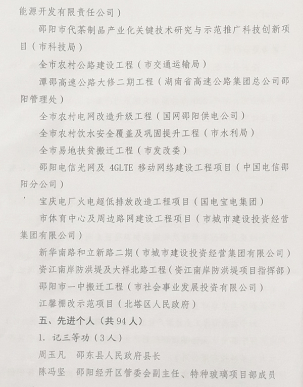 邵阳表彰一批产业发展和重点项目建设先进单位和个人(图4)