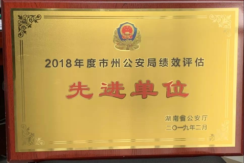 邵阳公安连续三年蝉联全省市州公安机关绩效评估先进单位殊荣(图4)