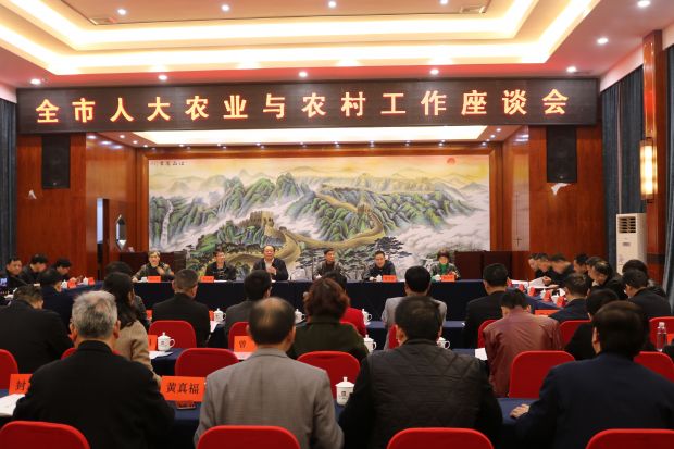 邵阳市人大农业与农村工作座谈会召开(图1)