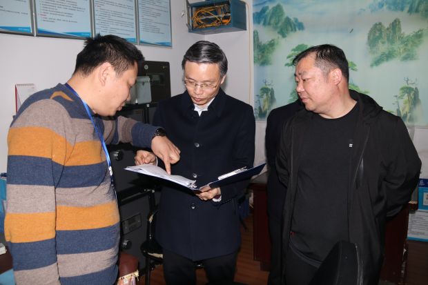 邵阳市市场监督管理局督查特种设备安全风险隐患整治工作(图1)