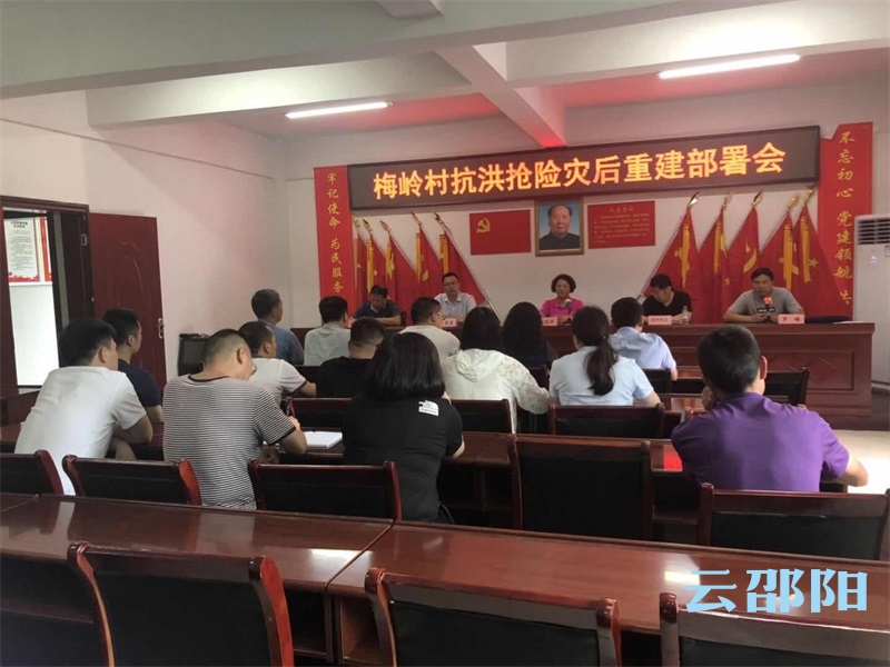 邵阳市行政审批服务局：驰赴帮扶村开展抢险救灾(图2)