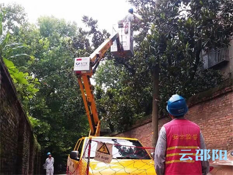 邵阳力保城区路灯亮灯率100%(图1)