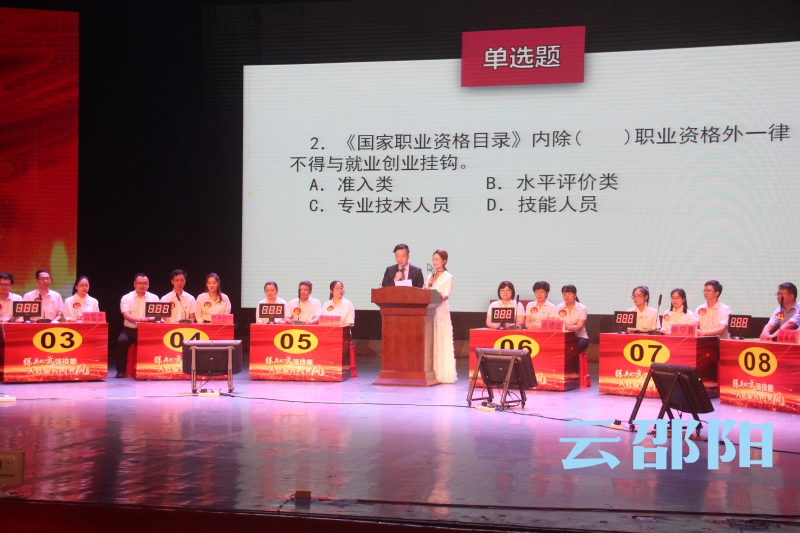 ​邵阳市举行人社业务技能练兵比武活动(图3)
