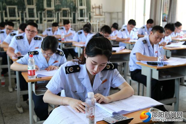 邵阳税务：岗位练兵强素质 业务比武铸精兵(图2)