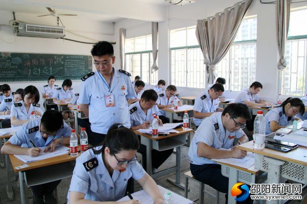 邵阳税务：岗位练兵强素质 业务比武铸精兵(图1)