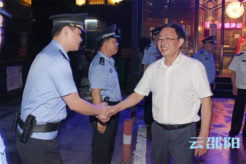 邵阳市公安机关开展统一清查行动 确保端午佳节欢乐祥和(图2)