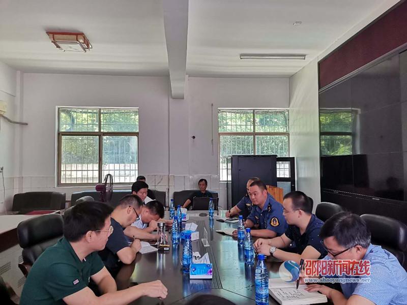 湖南省交通运输厅调研隆回县科技治超工作(图1)