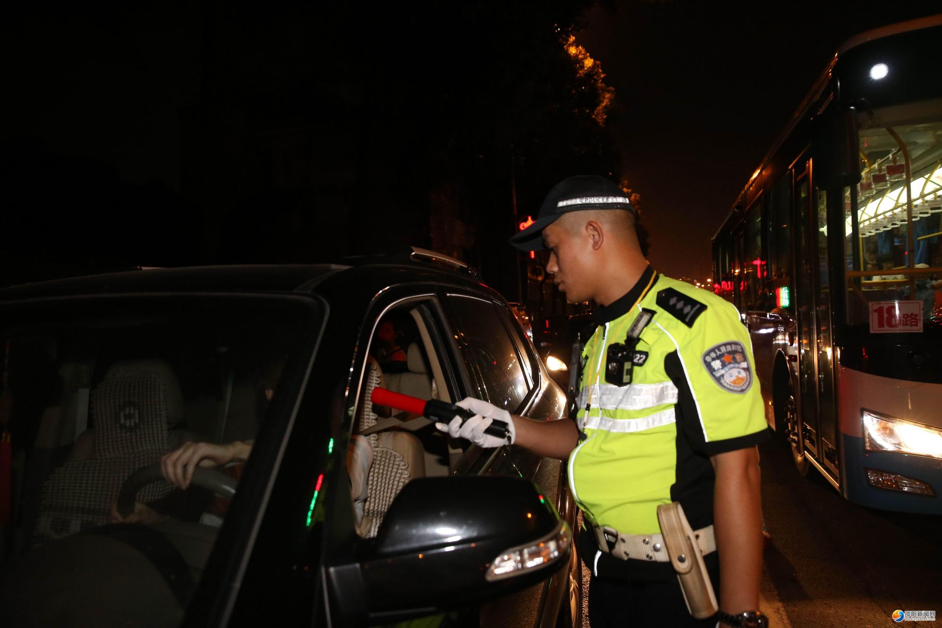 邵阳交警：“平安一号”行动全警积极作为(图2)