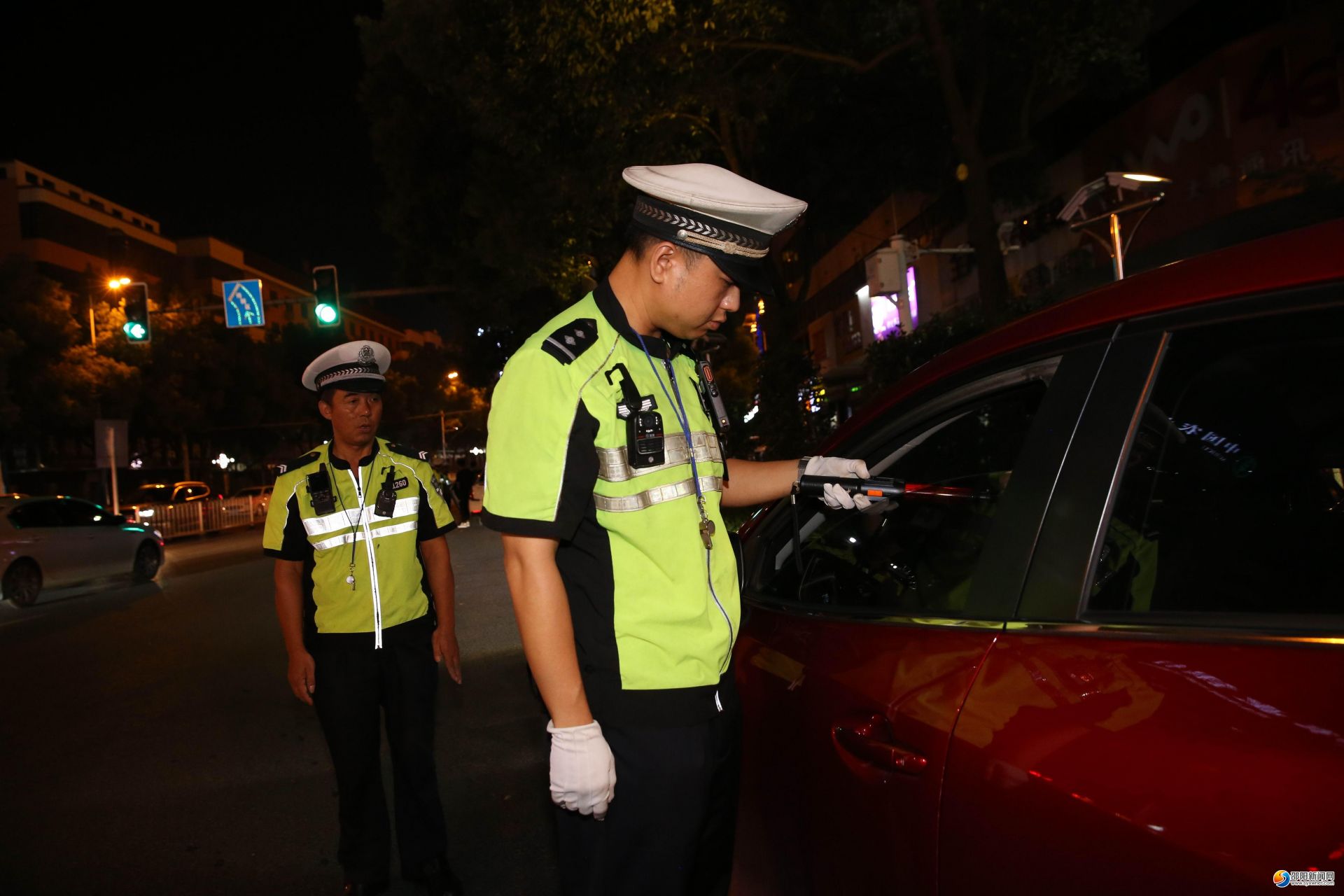 邵阳交警：“平安一号”行动全警积极作为(图1)