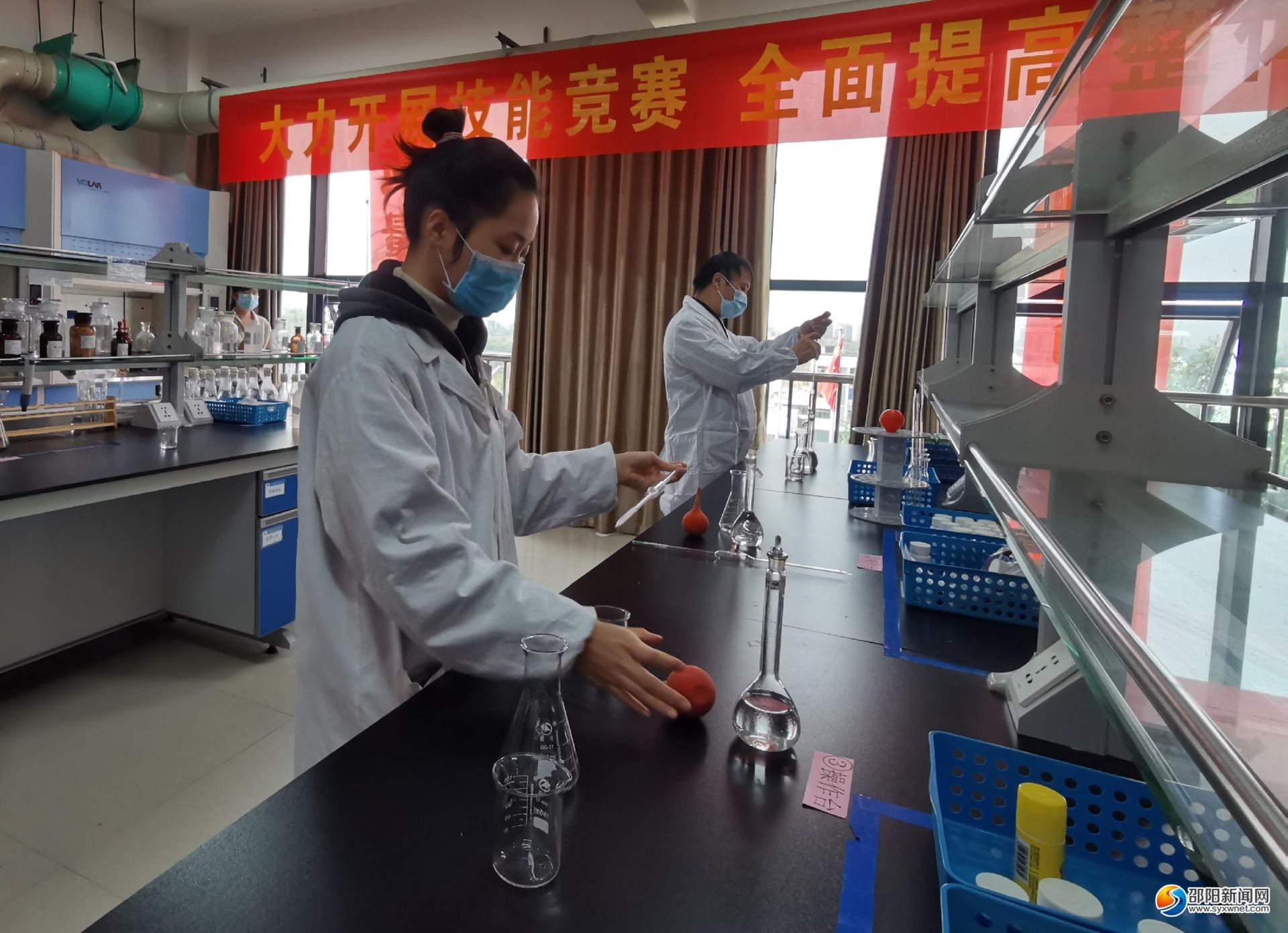 邵阳市举办药品检验“宝庆工匠”技能竞赛(图4)