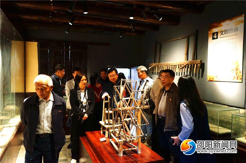 邵阳市乡村振兴局赴湘西南特委旧址开展“学史崇德”专题学习研讨(图1)
