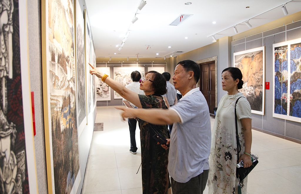 画说邵阳·庆祝中国共产党成立100周年全国美术作品展开幕(图4)