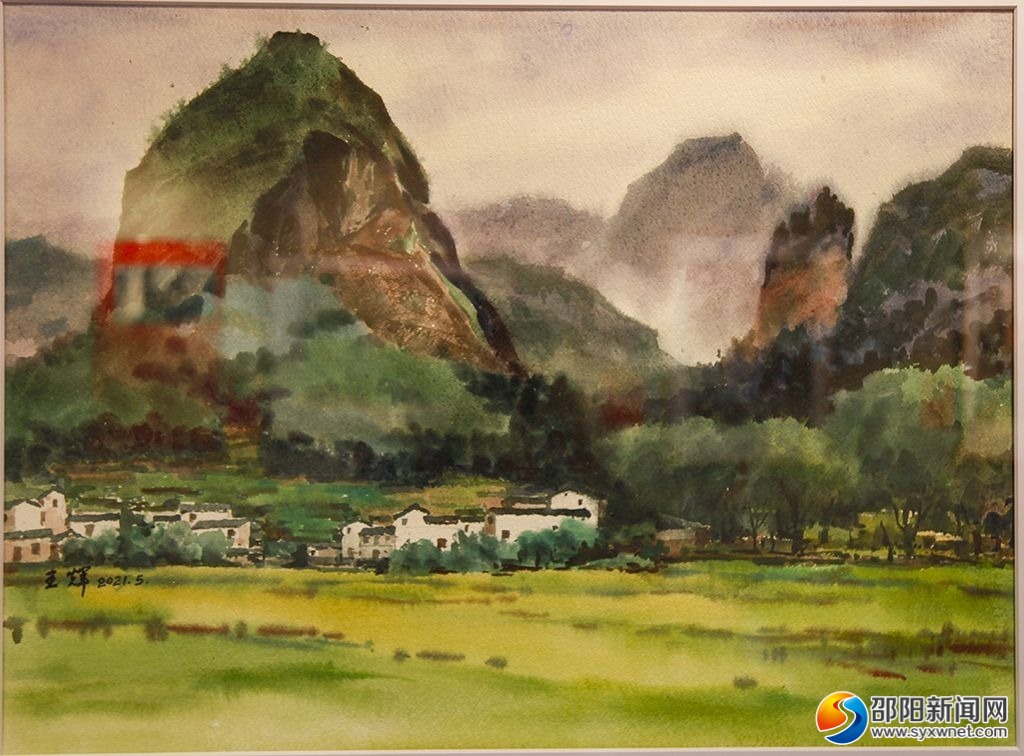 画说邵阳·庆祝中国共产党成立100周年全国美术作品展开幕(图7)