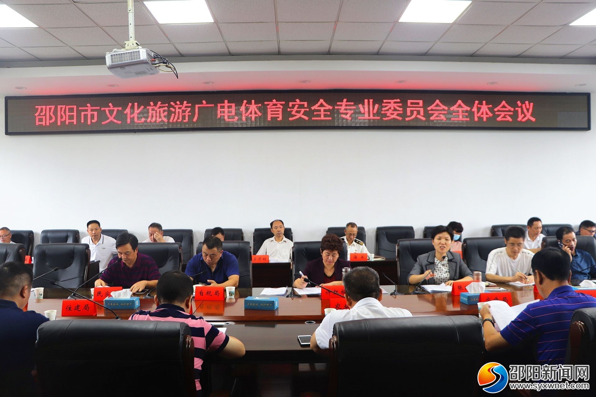 邵阳市文化旅游广电体育安全专业委员会全体会议召开(图1)