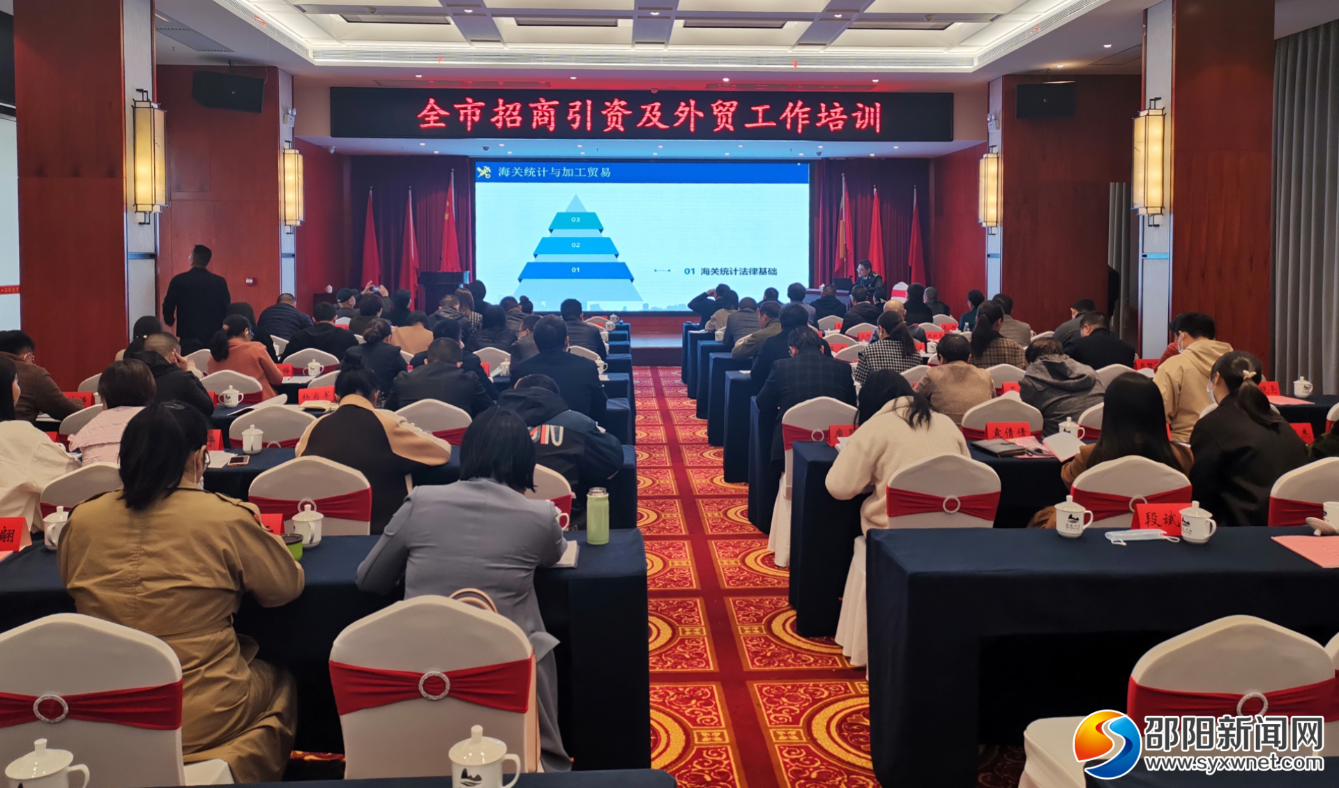 邵阳市招商引资及外贸工作培训会召开(图1)