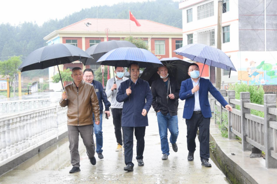 谢小军局长到乡村振兴帮扶村调研指导工作(图1)