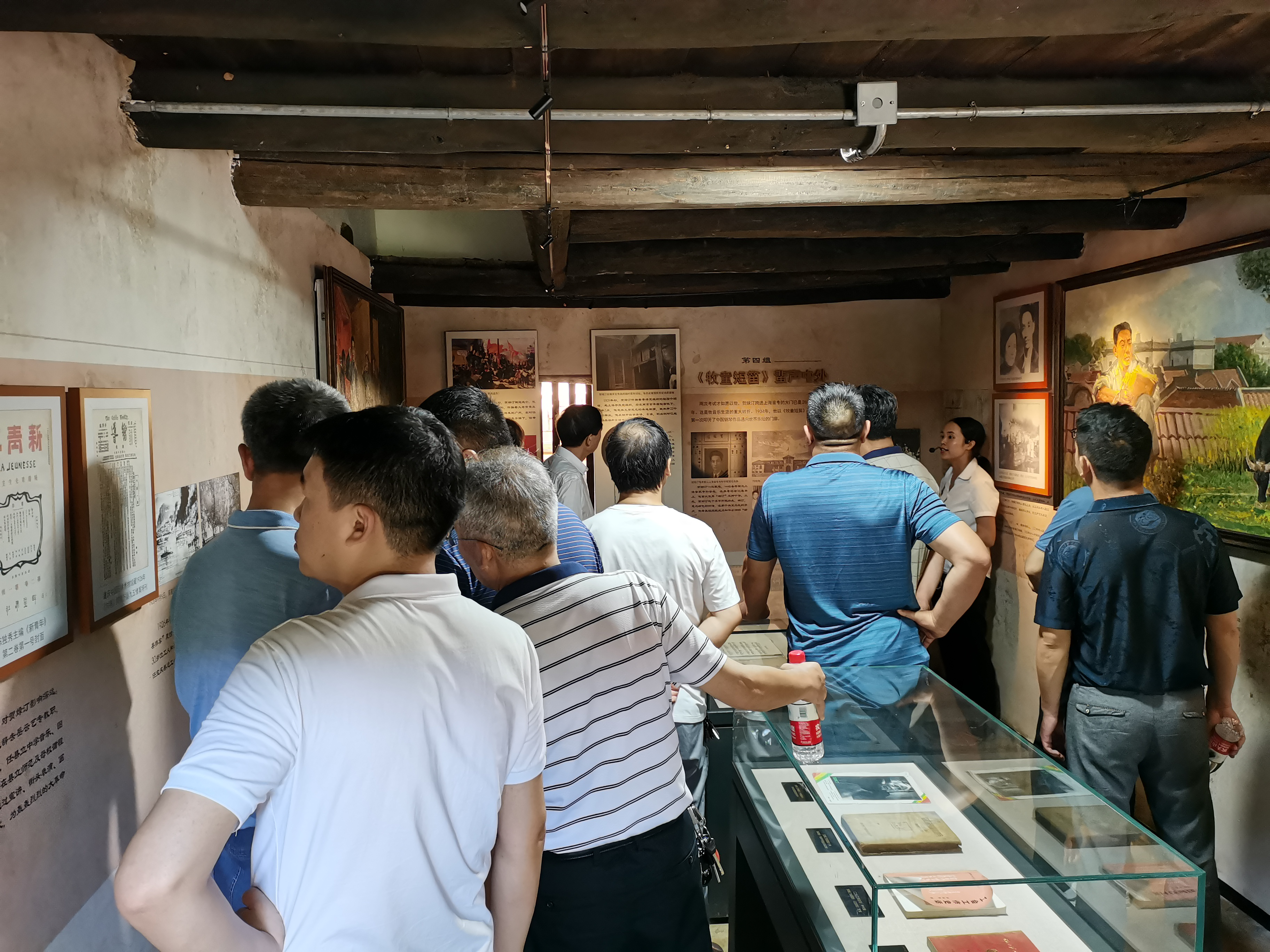 邵阳市审计局赴邵东市贺渌汀故居清廉文化教育基地开展“喜迎二十大 奋进新征程”主题教育暨“清廉机关”建设主题活动(图4)