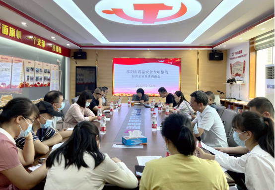 强化药品质量监管 保障民众用药安全——邵阳市市场监管局开展药品安全专项整治(图1)