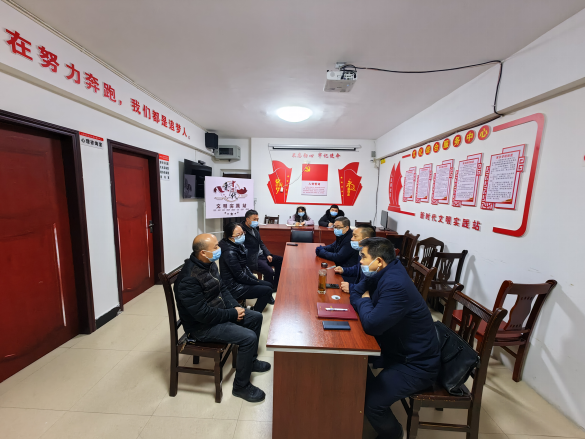 邵阳市医疗保障局到人民巷社区指导创文工作(图1)