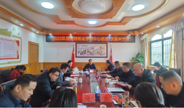 深学细悟党的二十大精神 打牢开好民主生活会的思想基础——邵阳市退役军人事务局举行2023年党组理论学习中心组第1次集体学习(图1)