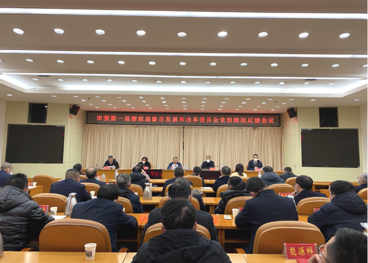 邵阳市委第一巡察组向市发展和改革委员会党组反馈巡察情况(图1)