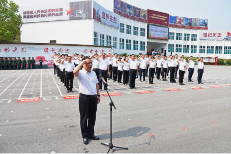 缅怀革命先烈 传承红色基因——邵阳市退役军人事务局、市移动公司组织联合主题党日活动(图2)
