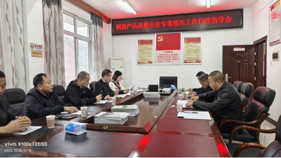 邵阳市扎实开展“瘦身钢筋”专项整治行政指导工作(图1)