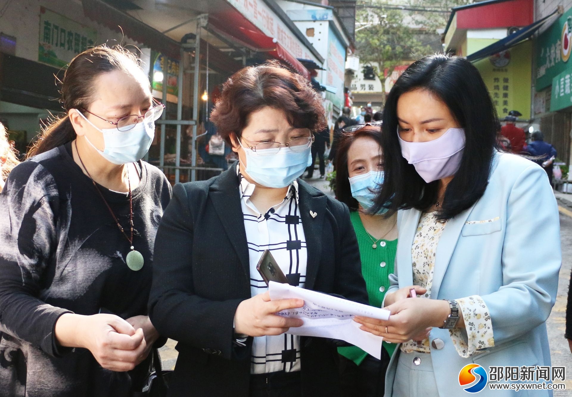 周迎春到大祥区联点单位督导全国文明城市创建工作_邵阳头条网