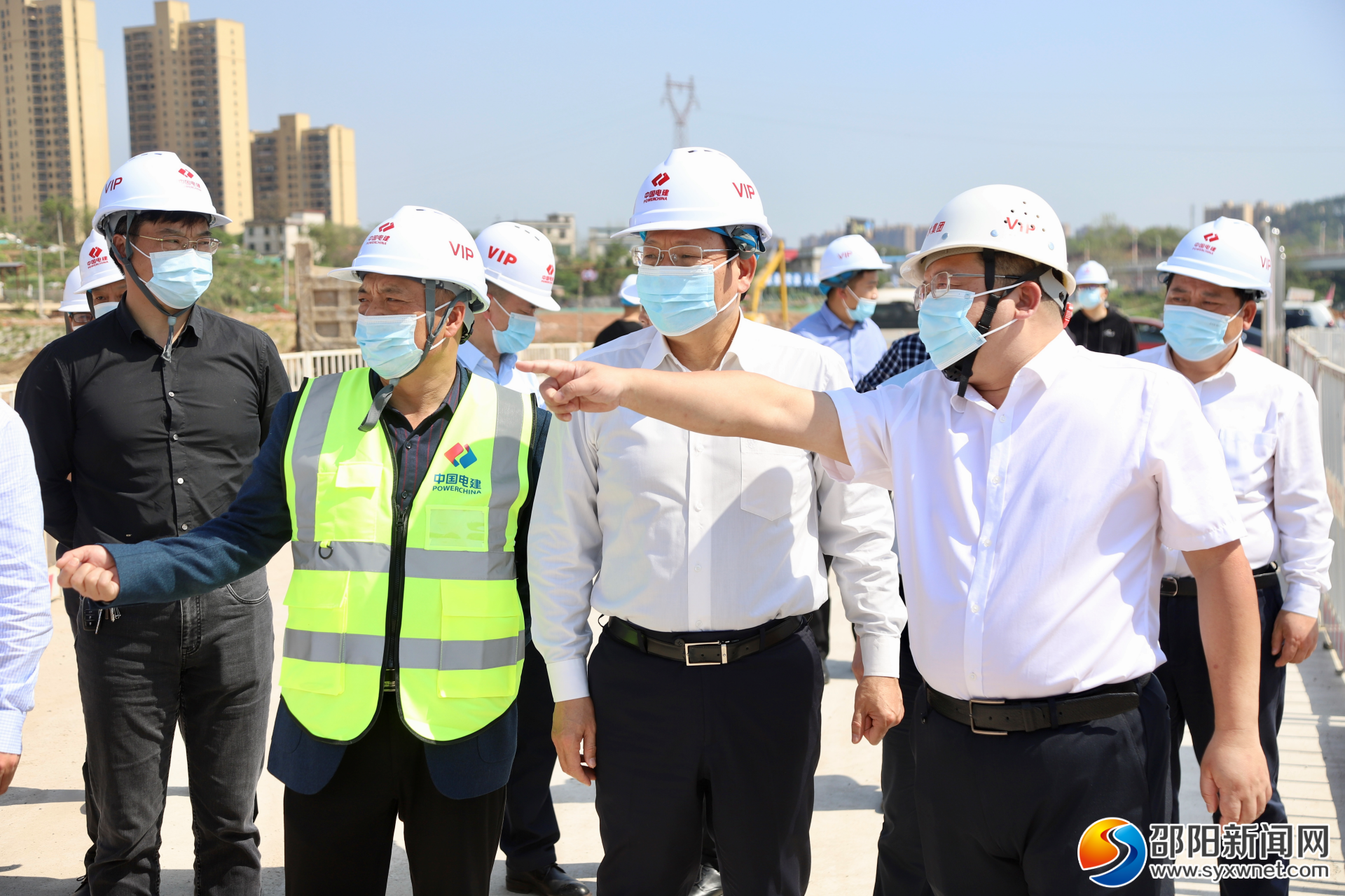 华学健调研市重点项目建设工作_邵阳头条网