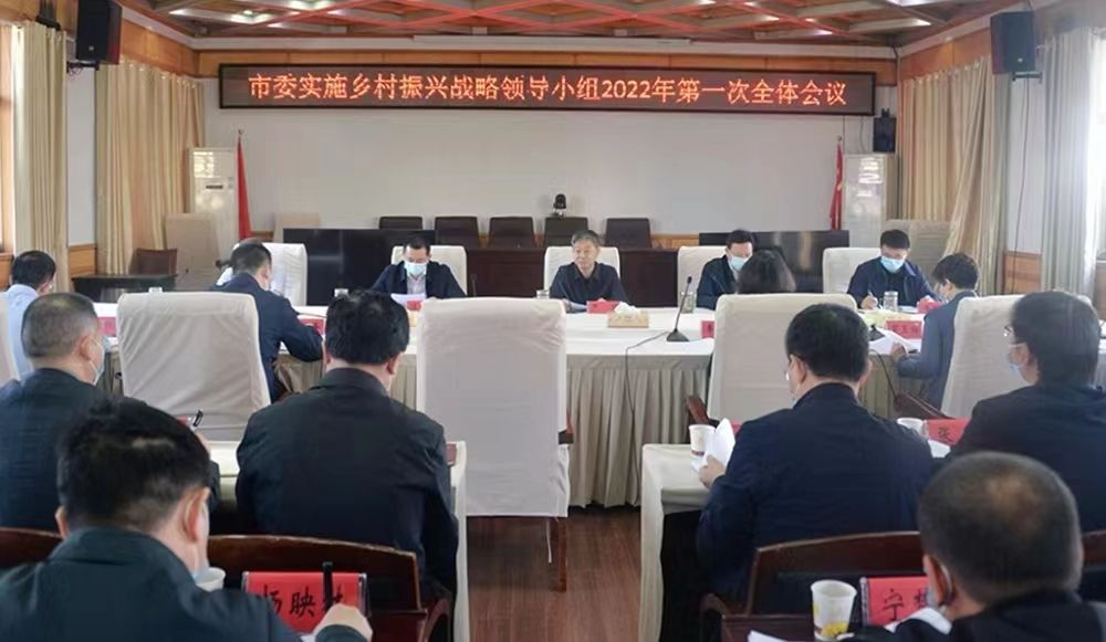 严华主持召开邵阳市委实施乡村振兴战略领导小组2022年第一次全体会议_邵阳头条网