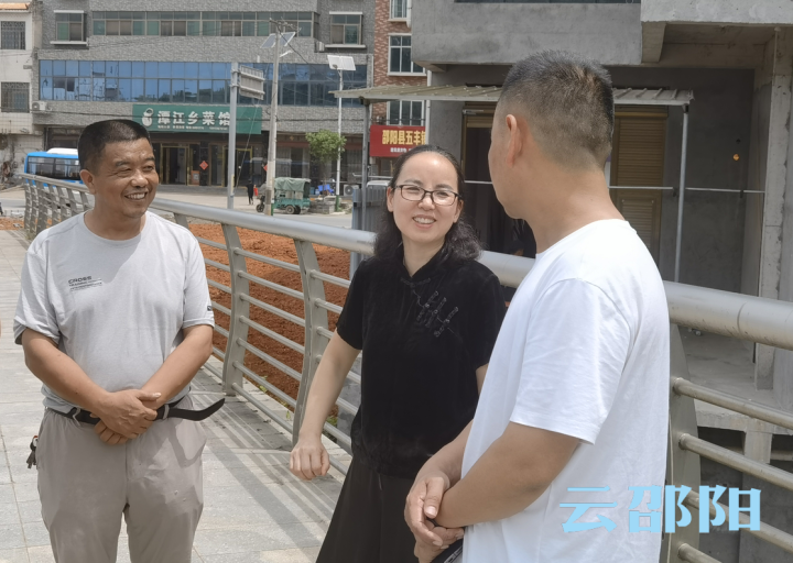 晏丽君到檀江河开展巡河工作_邵阳头条网