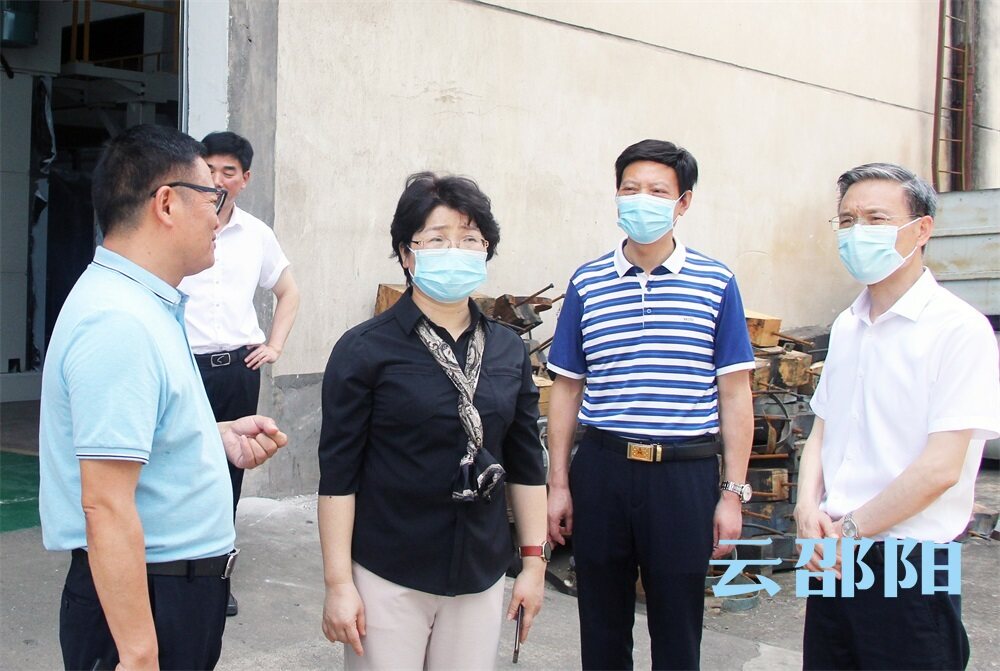 周迎春到联点企业开展“送政策、解难题、优服务”行动_邵阳头条网