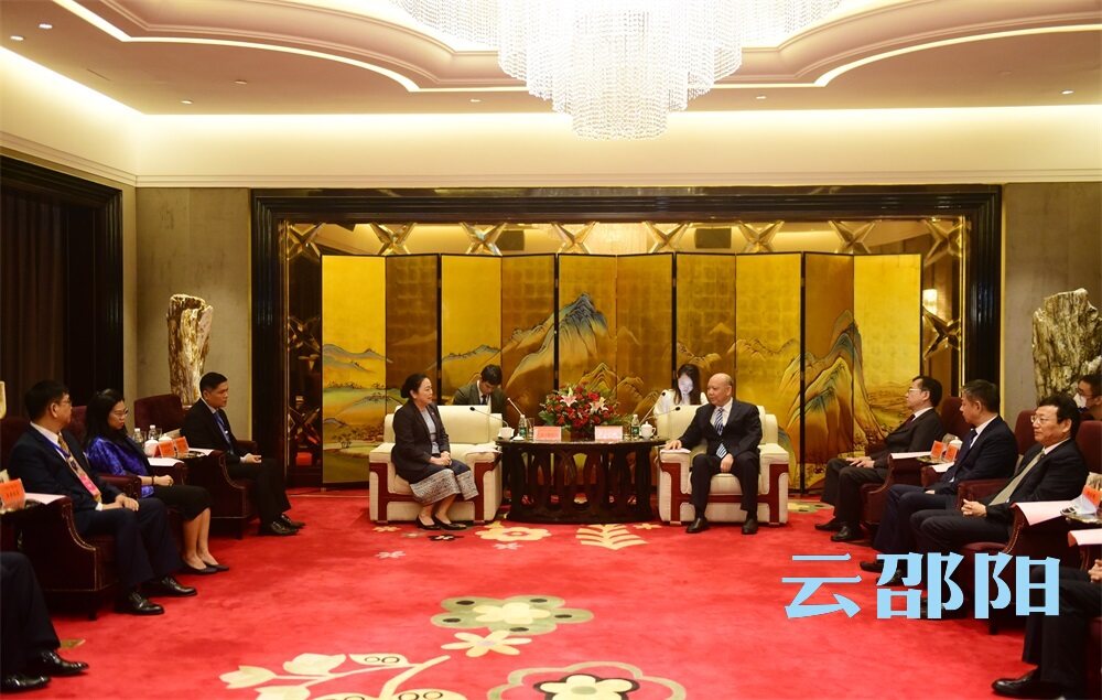 李建中在邵阳市会见老挝驻华大使坎葆·恩塔万一行_邵阳头条网