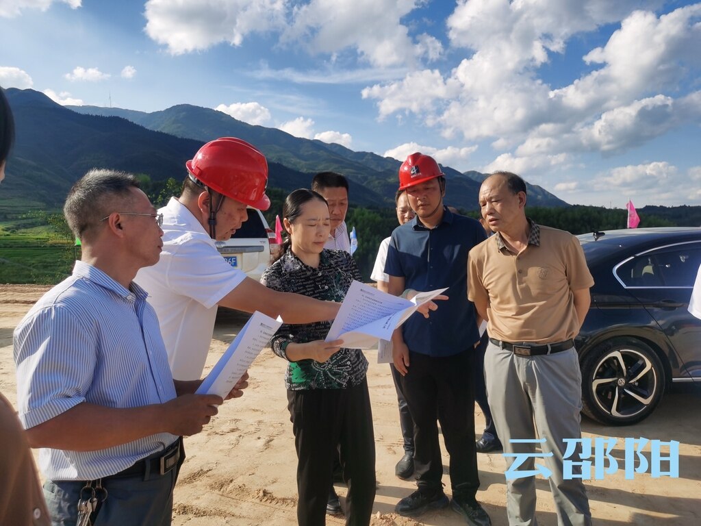 仇珂静到城步督查城龙高速项目建设工作_邵阳头条网