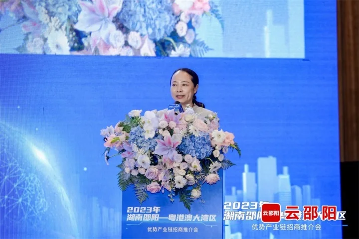 港洽周现场丨“港洽周”邵阳推介会上 邵阳市特色轻工产业链和装备制造产业链被专题推介_邵阳头条网