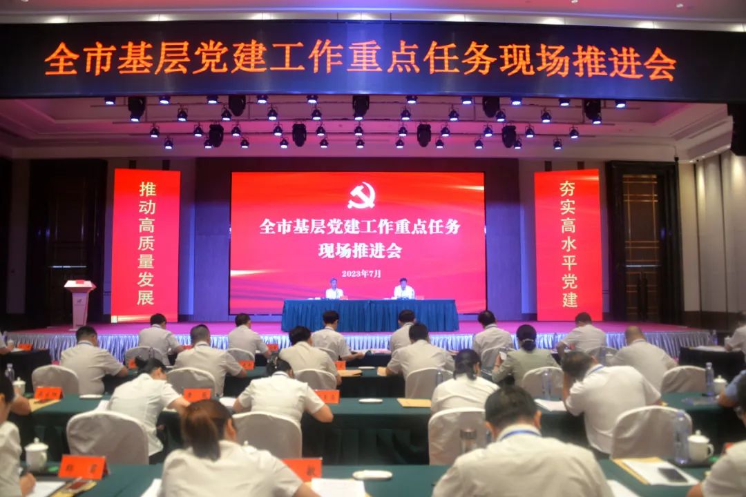 邵阳市基层党建工作重点任务现场推进会在隆回县召开_邵阳头条网