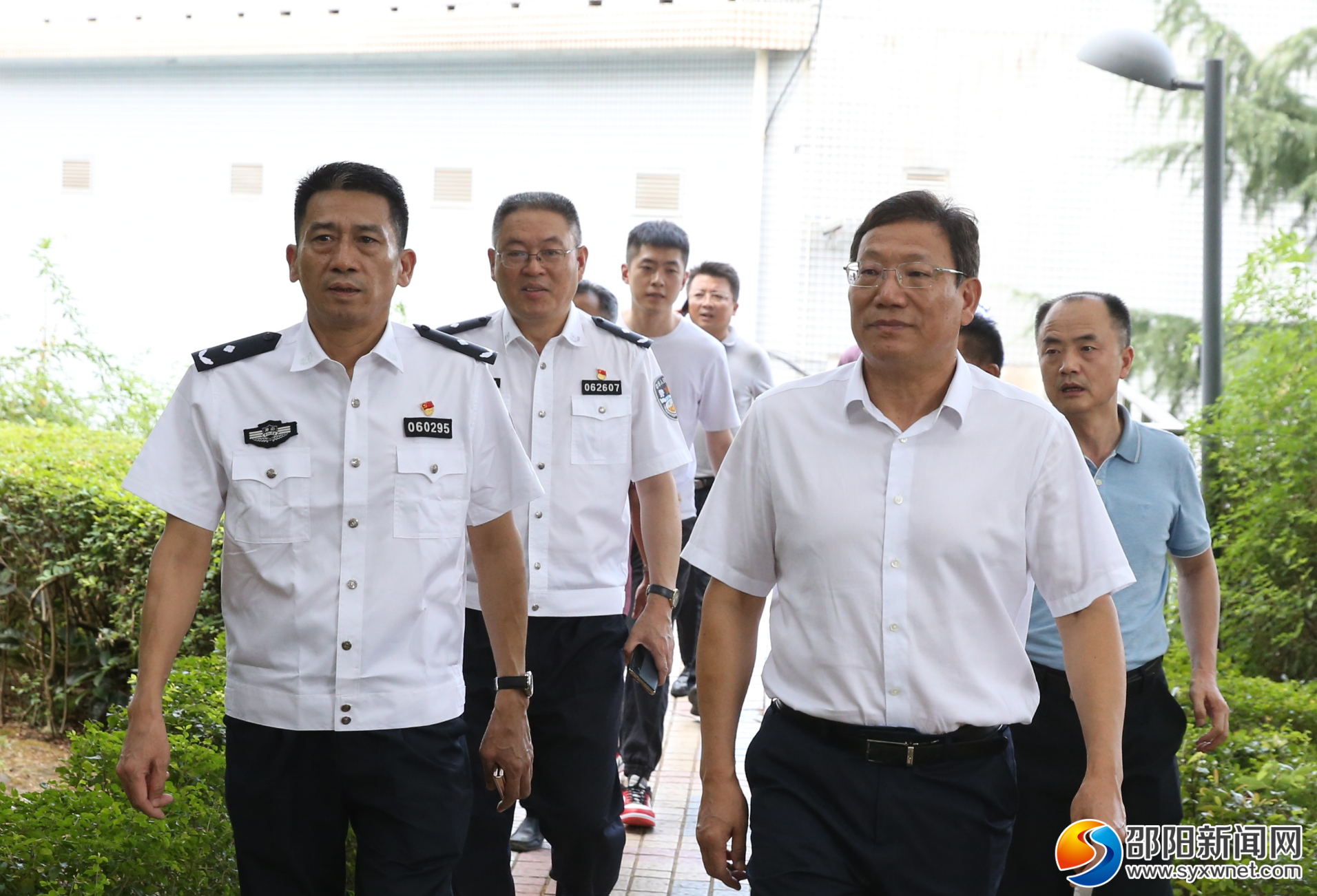 华学健到邵阳市交警支队和省高速公路交通警察局邵阳支队调研_邵阳头条网