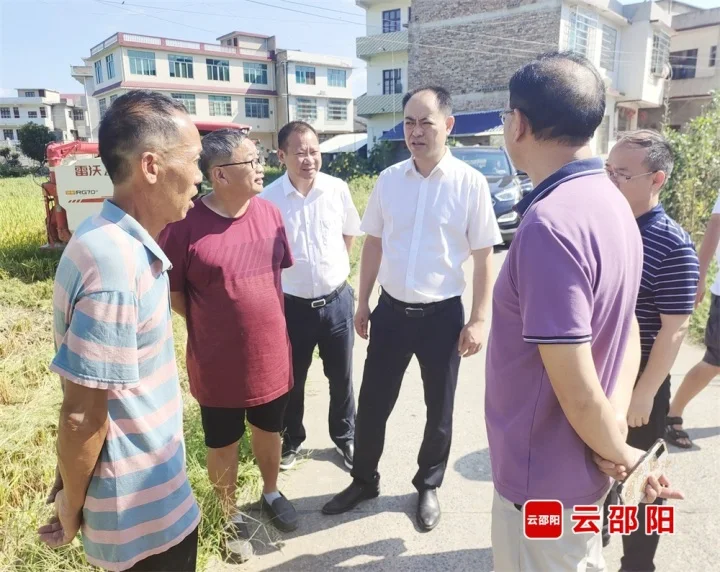 杨卫平到新邵县陈家坊镇督导抗旱救灾等工作_邵阳头条网