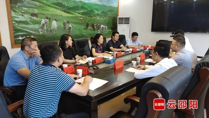 晏丽君与万丰达实业集团、中建交通华中区域湖南公司相关负责人开展项目洽谈_邵阳头条网