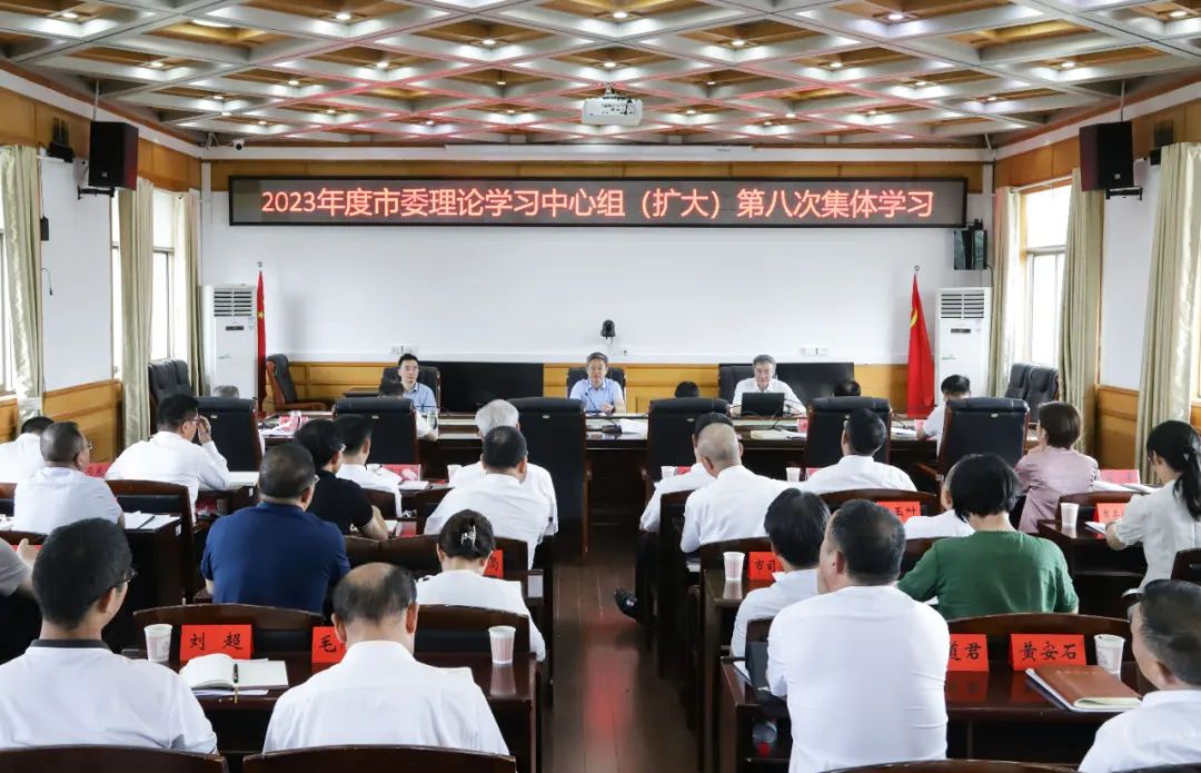 邵阳市委理论学习中心组（扩大）举行2023年第八次集体学习_邵阳头条网