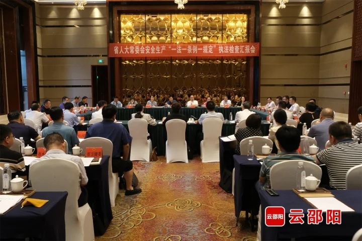 陈飞率队来邵开展安全生产“一法一条例一规定”执法检查_邵阳头条网
