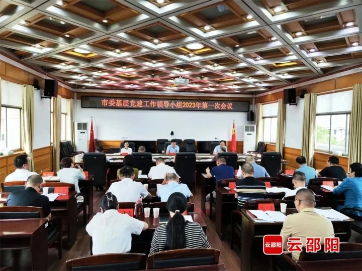 市委基层党建工作领导小组2023年第一次会议召开_邵阳头条网