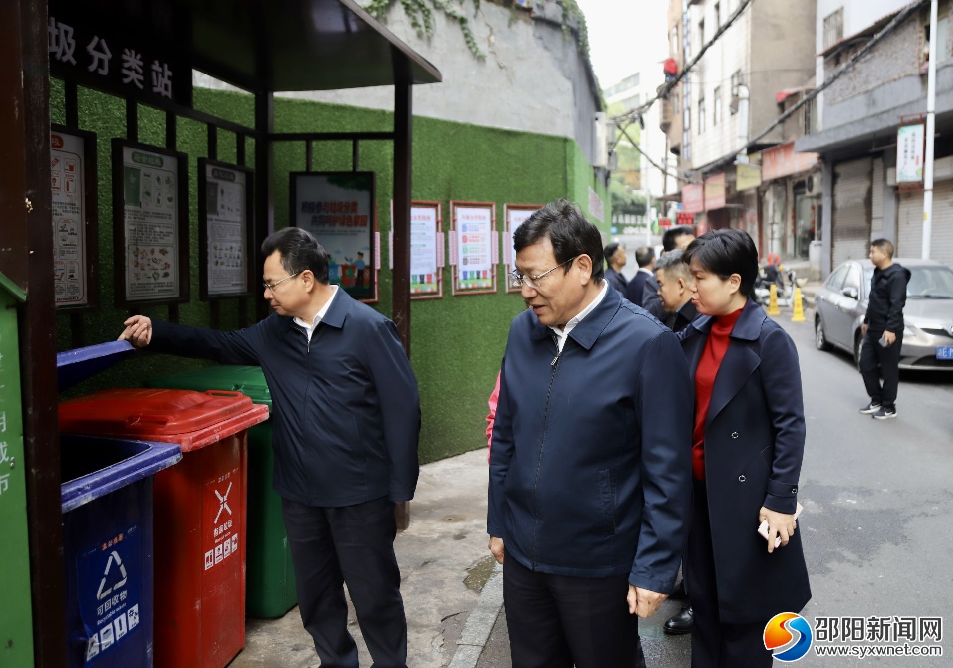 华学健在邵阳市区暗访督导全国文明城市创建工作_邵商网