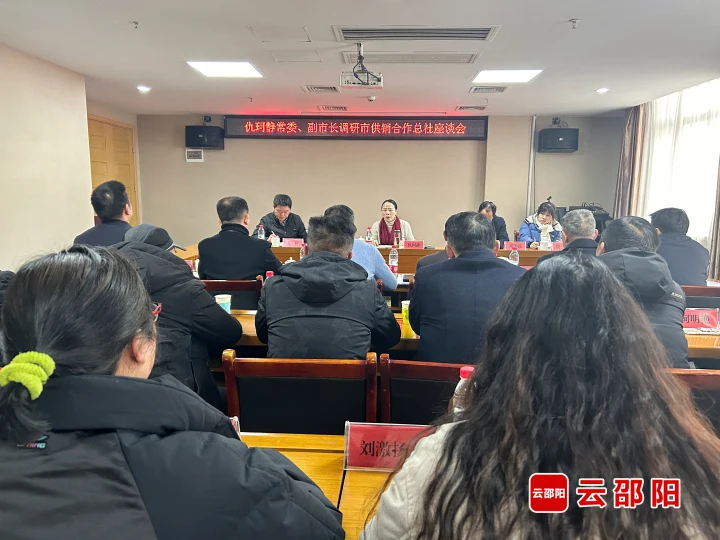 仇珂静到邵阳市供销合作总社调研并召开座谈会_邵阳头条网